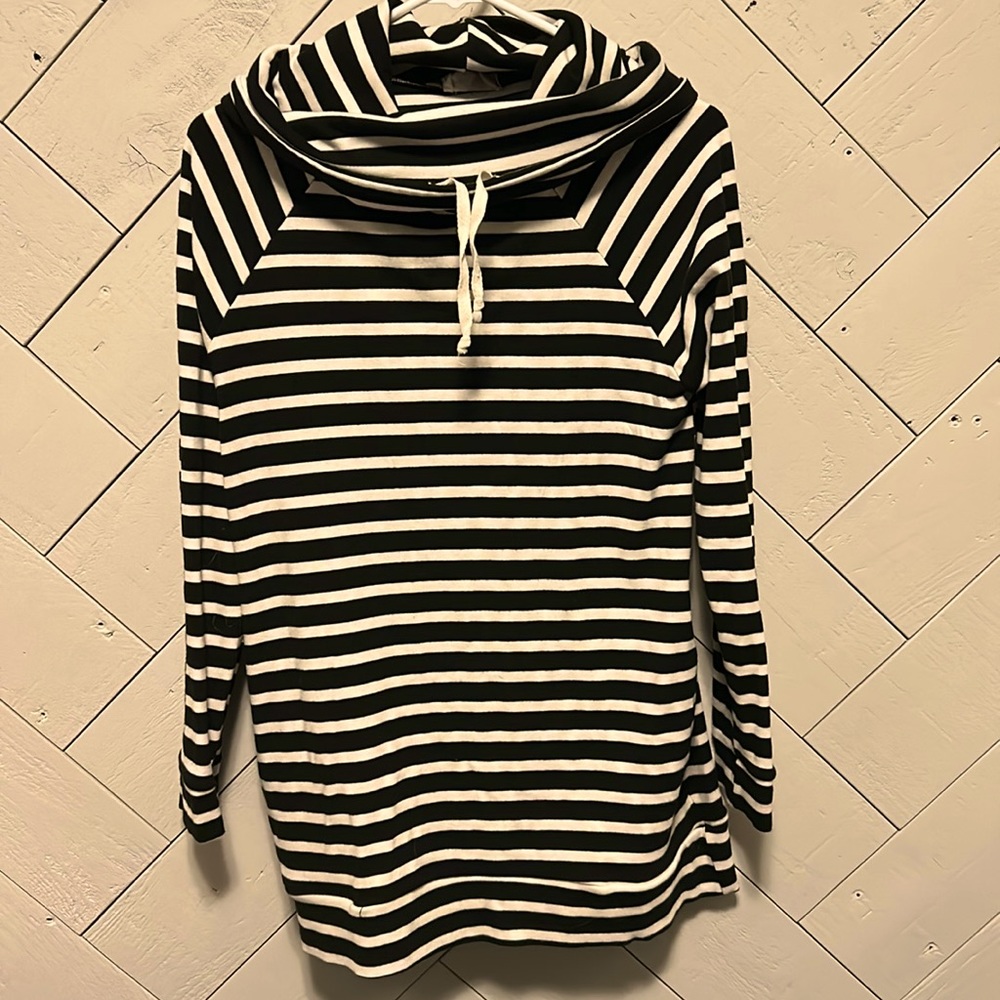 Cowl Neck Sweatshirt